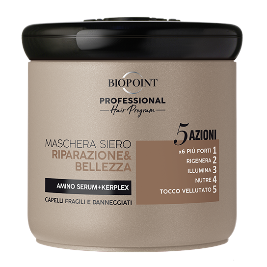 Maschera siero riparazione e bellezza