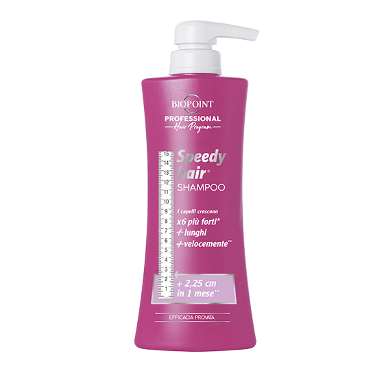 Shampoo speedy hair