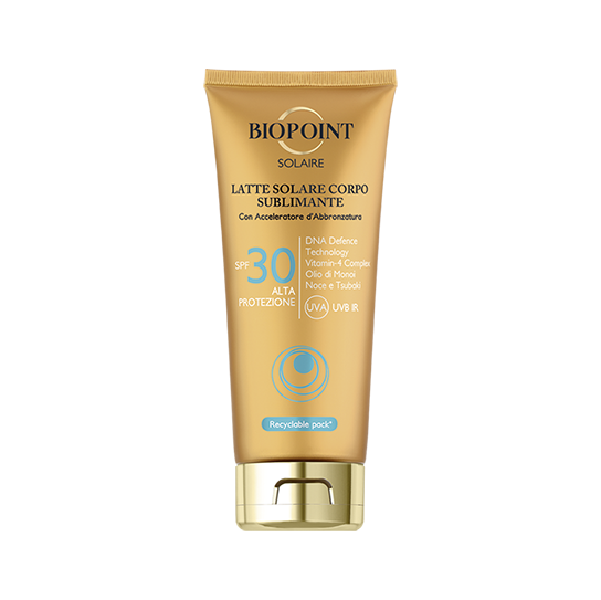 Latte corpo sublimante SPF30