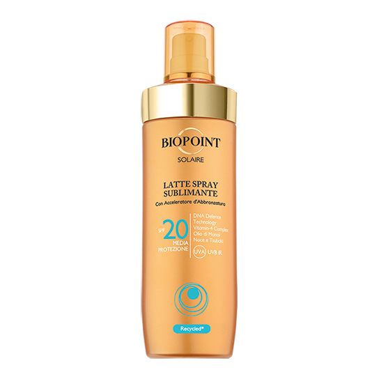 Latte spray sublimante SPF20