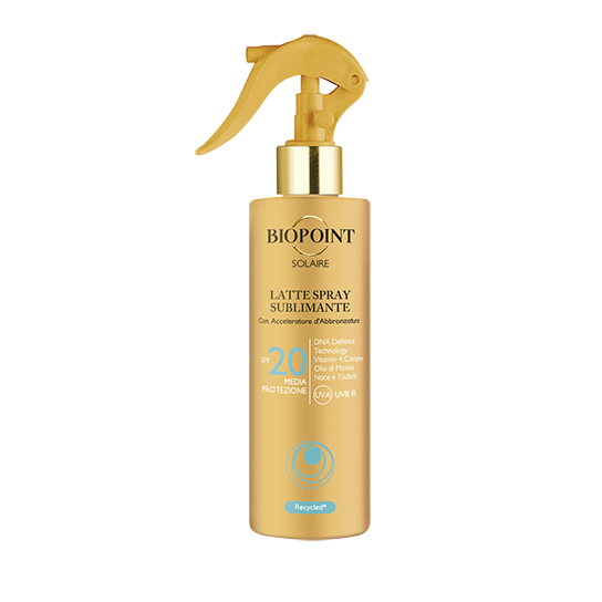 Latte spray sublimante SPF20